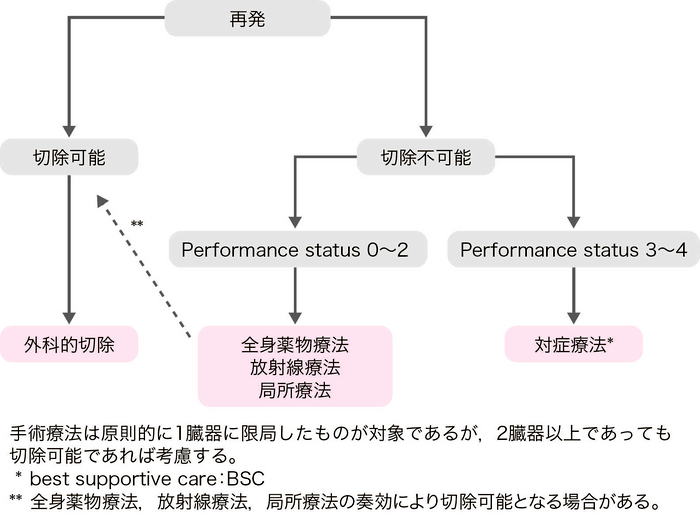 図4　再発大腸癌の治療方針